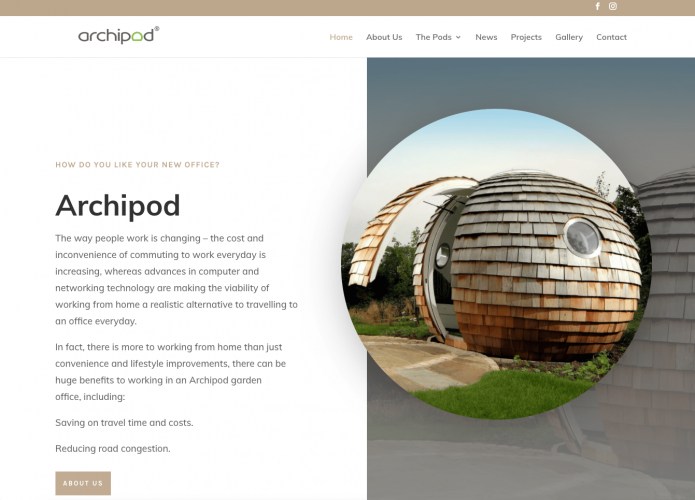 Archipod - Homepage